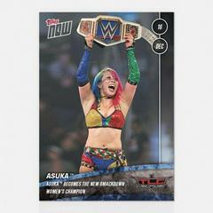 Asuka Wrestling Cards 2018 Topps Now WWE Prices