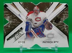 Patrick Roy [Gold] Hockey Cards 2022 SPx Radiance FX Prices