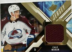 Cale Makar [Gold Spectrum] Hockey Cards 2021 SPx Jersey Prices
