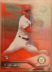 Luis Garcia [Red] #17 Baseball Cards 2021 Bowman Platinum Prices