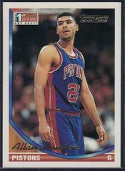Allan Houston Basketball Cards 1993 Topps Gold Prices