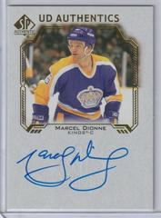 Marcel Dionne #UDA-MD Hockey Cards 2021 SP Authentic UD Autographs Prices