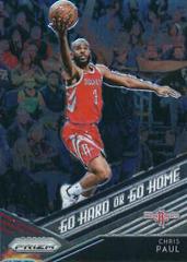 Chris Paul #10 Basketball Cards 2018 Panini Prizm Go Hard or Go Home Prices