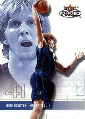 Dirk Nowitzki Basketball Cards 2001 Fleer Force Prices