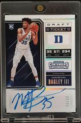 Marvin Bagley III [Autograph Draft Ticket] #53 Basketball Cards 2018 Panini Contenders Draft Picks Prices