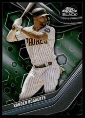Xander Bogaerts [Green] #3 Baseball Cards 2023 Topps Chrome Black Prices