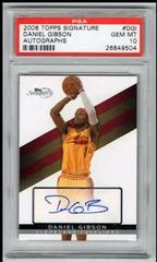 Daniel Gibson #DGI Basketball Cards 2008 Topps Signature Autographs Prices