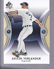 Justin Verlander #67 Baseball Cards 2007 SP Authentic Prices