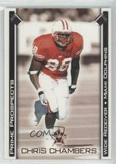 Chris Chambers [Bronze] #15 Football Cards 2001 Pacific Vanguard Prime Prospects Prices