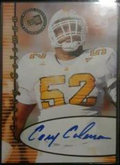 Cosey Coleman Football Cards 2000 Press Pass Autograph Prices