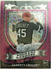 Garrett Crochet [Purple Velocity] #1 Baseball Cards 2021 Panini Chronicles Crusade Prices