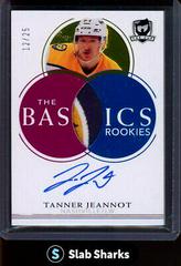 Tanner Jeannot [Patch] Hockey Cards 2021 Upper Deck The Cup The Basics Auto Prices
