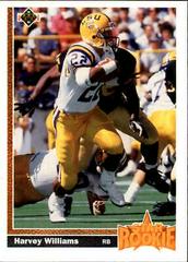 Harvey Williams #27 Football Cards 1991 Upper Deck Prices
