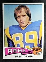 Fred Dryer Football Cards 1975 Topps Prices