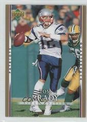 Tom Brady [Gold] #56 Football Cards 2007 Upper Deck First Edition Prices