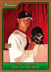 Jon Lester [Gold] Baseball Cards 2006 Bowman Draft Picks Prices