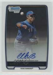 Christian Villanueva [Autograph] #BCACV Baseball Cards 2012 Bowman Chrome Prospects Prices