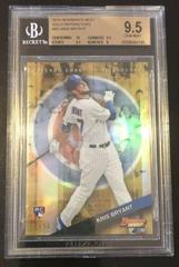 Kris Bryant [Gold Refractor] Baseball Cards 2015 Bowman's Best Prices