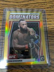 Leon Edwards [Gold] #21 Ufc Cards 2023 Panini Donruss Optic UFC Dominators Prices