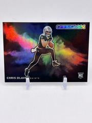 Chris Olave Football Cards 2022 Panini Obsidian Color Blast Black Prices