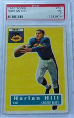 Harlan Hill #59 Football Cards 1956 Topps Prices