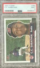 C. C. Sabathia #482 Baseball Cards 2001 Fleer Prices