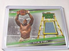 Titus O'Neil #MR-TO Wrestling Cards 2019 Topps WWE Money in the Bank Mat Relics Prices