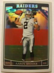 Aaron Brooks [Refractor] #142 Football Cards 2006 Topps Chrome Prices