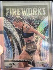 Valentina Shevchenko [Mojo] Ufc Cards 2022 Panini Prizm UFC Fireworks Prices