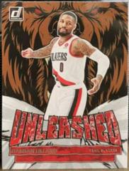 Damian Lillard #5 Basketball Cards 2022 Panini Donruss Unleashed Prices