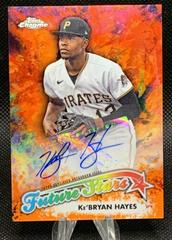 Ke'Bryan Hayes [Orange] Baseball Cards 2023 Topps Chrome Update Future Stars Autographs Prices