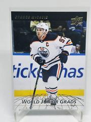 Connor McDavid [Gold] Hockey Cards 2022 Upper Deck World Junior Grads Prices