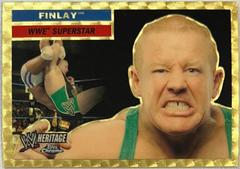 Finlay [Superfractor] #17 Wrestling Cards 2006 Topps Heritage Chrome WWE Prices