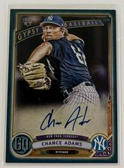 Chance Adams [Indigo] #GQA-CA Baseball Cards 2019 Topps Gypsy Queen Autographs Prices