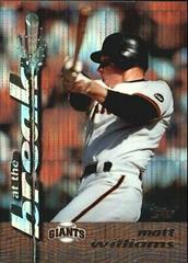 Matt Williams [Power Booster] Baseball Cards 1995 Topps Traded Prices