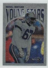 Russell Maryland #32 Football Cards 1993 Panini Select Young Stars Prices