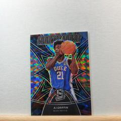 AJ Griffin [Interstellar] #RA-AJG Basketball Cards 2022 Panini Chronicles Draft Picks Rookie Aura Prices