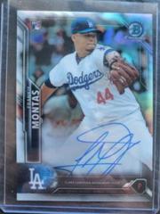 Frankie Montas [Refractor] Baseball Cards 2016 Bowman Chrome Autograph Rookies Prices