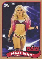 Alexa Bliss [Bronze] #3 Wrestling Cards 2018 Topps WWE Heritage Prices