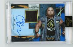 Otis [Blue] Wrestling Cards 2020 Topps WWE Fully Loaded Turnbuckle Relics Autographs Prices