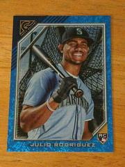 Julio Rodriguez [Blue Pattern] #35 Baseball Cards 2022 Topps Gallery Prices