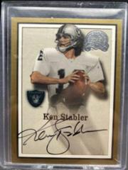 Ken Stabler [Autograph] Football Cards 2000 Fleer Greats of the Game Autographs Prices