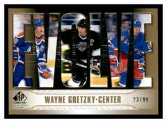 Wayne Gretzky [Gold] #E-1 Hockey Cards 2020 SP Signature Edition Legends Evolve Prices