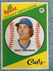 Dave Kingman Baseball Cards 1981 Squirt Prices