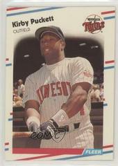 Kirby Puckett Baseball Cards 1988 Fleer Glossy Prices