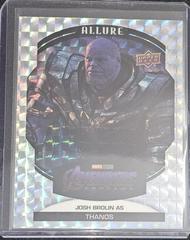 Josh Brolin as Thanos [White Diamond] #93 Marvel 2022 Allure Prices