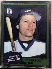 Carlton Fisk [1981 Reprint] #T100 Baseball Cards 2001 Topps Chrome Traded Prices