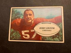 Jerry Groom Football Cards 1953 Bowman Prices