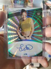Lita [Sunburst] #AG-LTA Wrestling Cards 2023 Panini Revolution WWE Autograph Prices