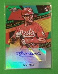 Alejo Lopez [Green] Baseball Cards 2022 Topps Fire Autographs Prices